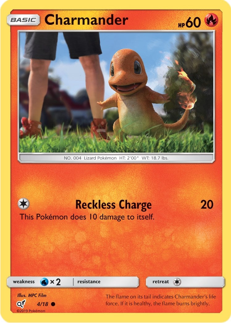 Charmander (Holo Common) (4/18) (DEP)