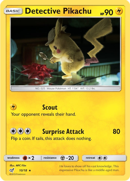 Detective Pikachu (10/18) (DEP)