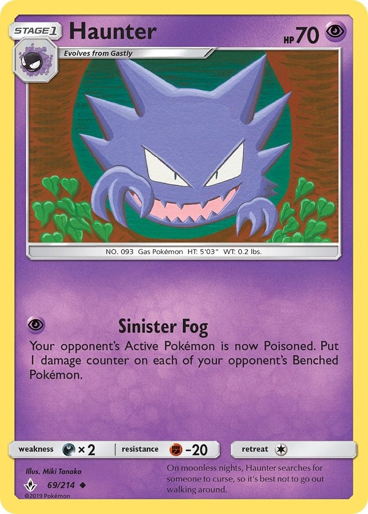 Haunter (69/214) (SM10)