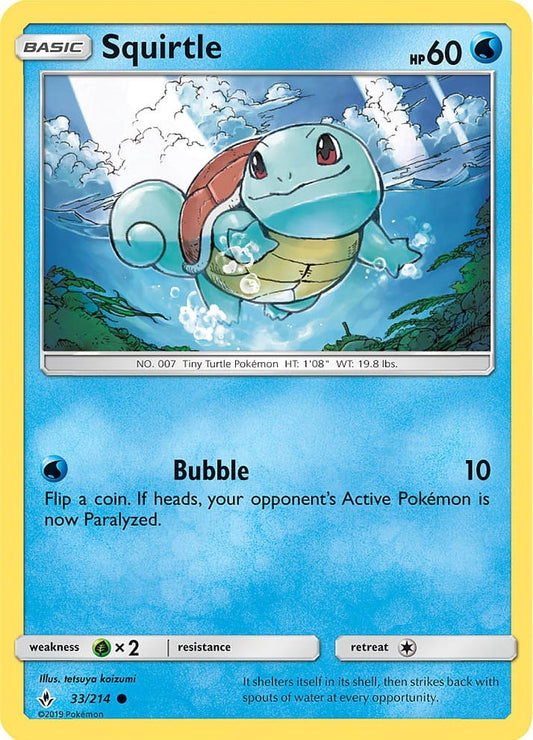 Squirtle - 33/214 (Premium Collection Promo) (033/214) (BLE)