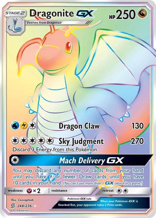 Dragonite GX (Secret) (248/236) (SM11)
