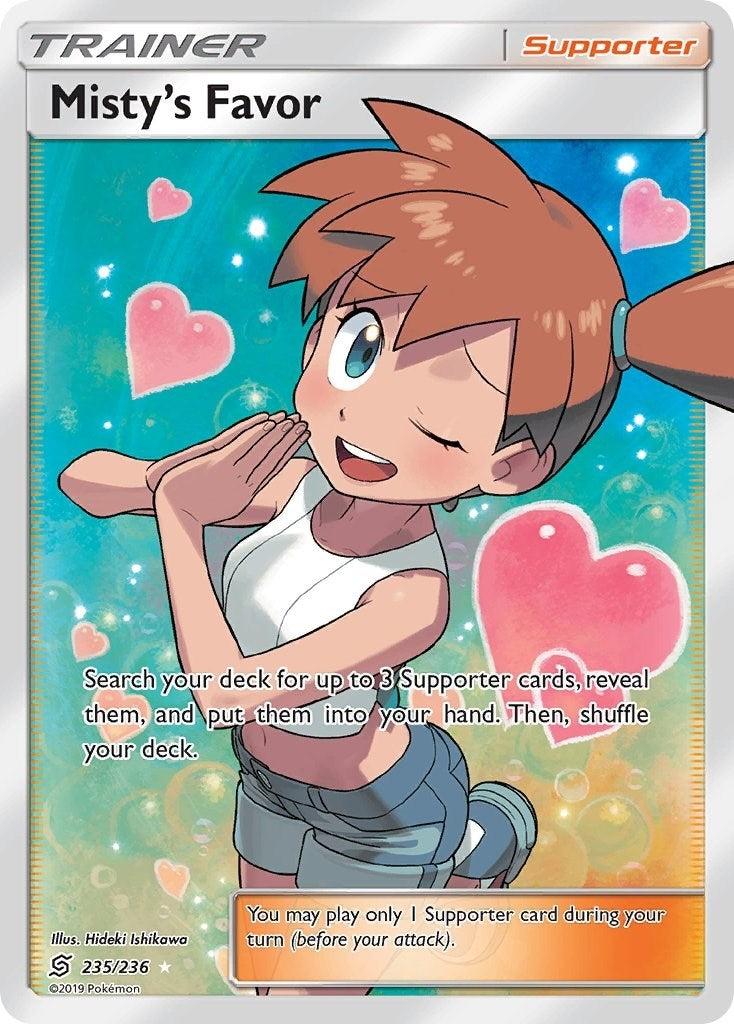 Misty's Favor (Full Art) (235/236) (SM11)