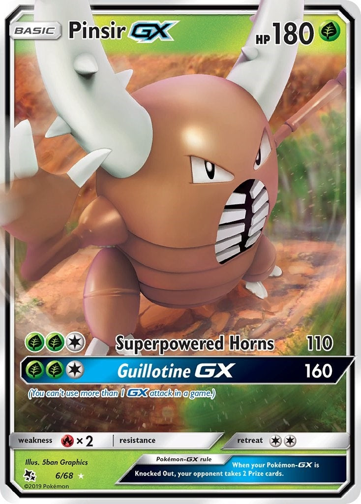Pinsir GX (6/68) (HIF)