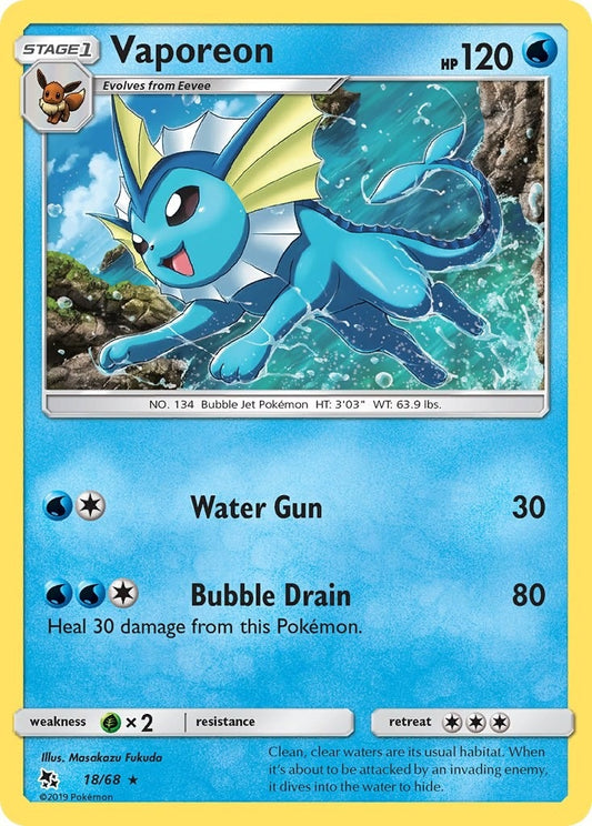 Vaporeon (18/68) (HIF)