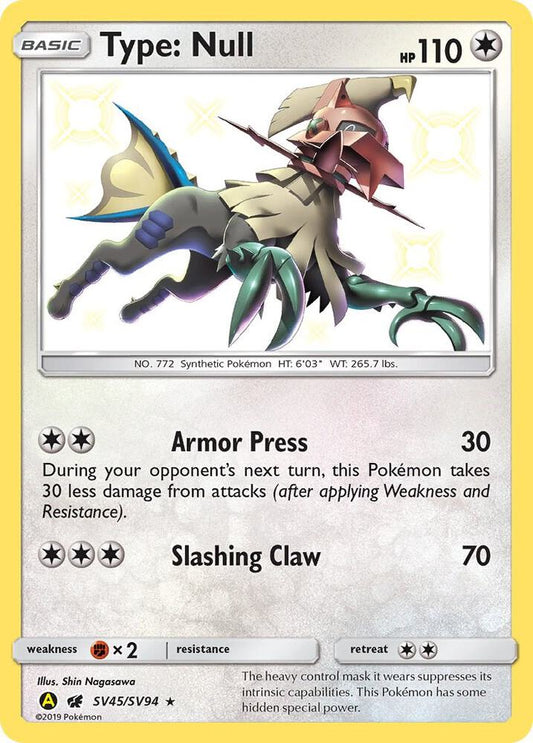 Type: Null SV45/SV94 - NM