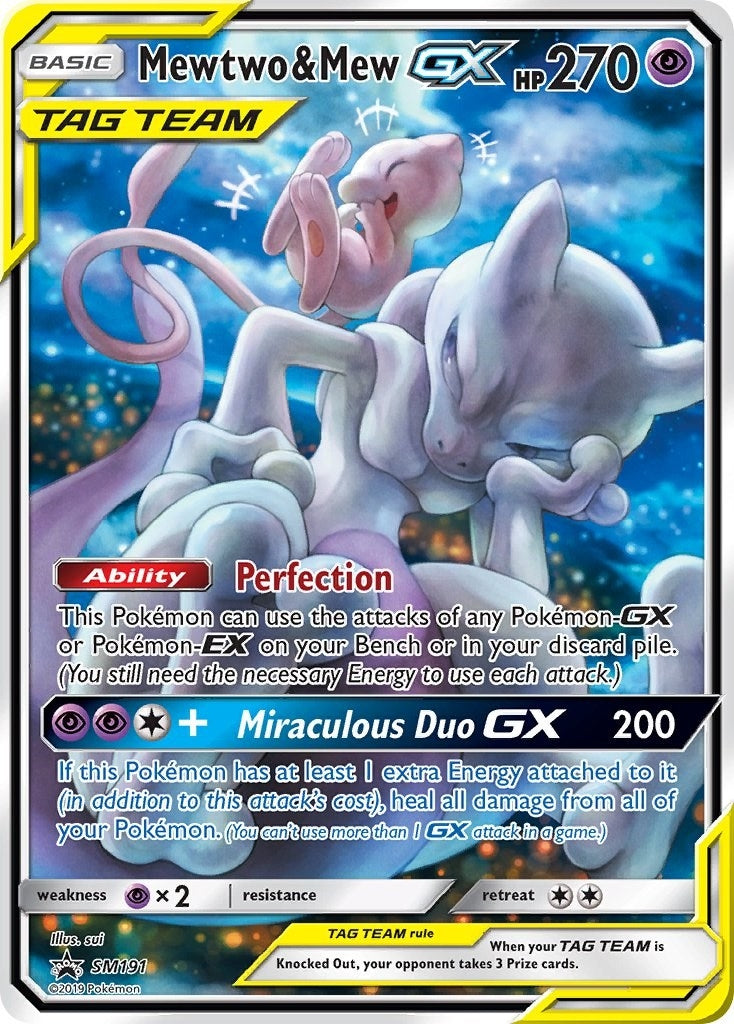 Mewtwo & Mew GX - SM191 (SM191) (SMP)