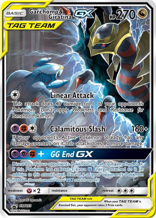 Garchomp & Giratina GX SM193 - NM