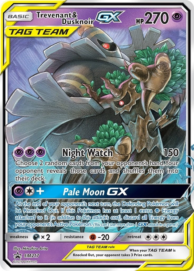 Trevenant & Dusknoir GX - SM217 (SM217) (SMP)