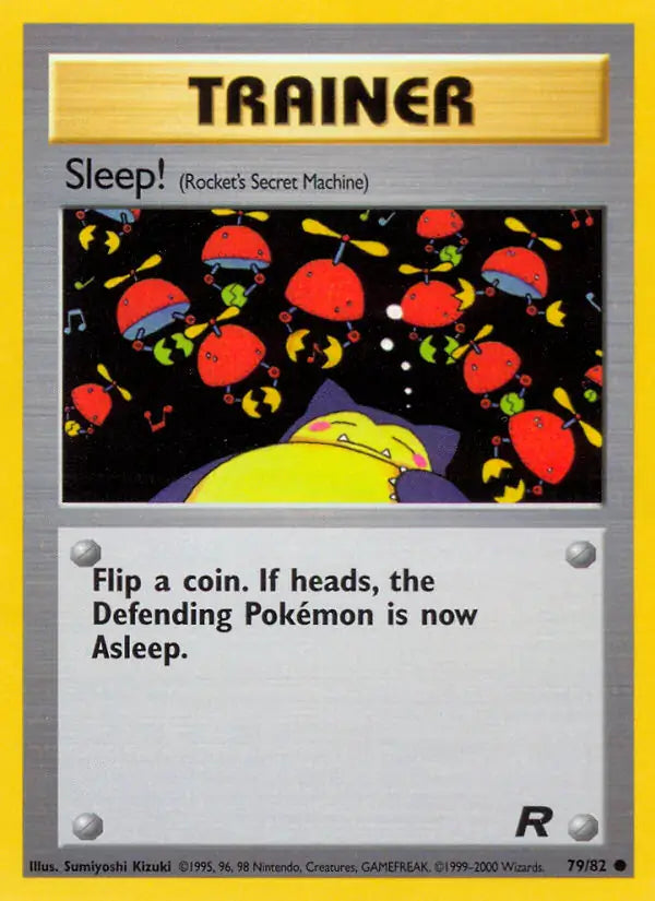 Sleep! (Rocket's Secret Machine) (79/82) (TR)