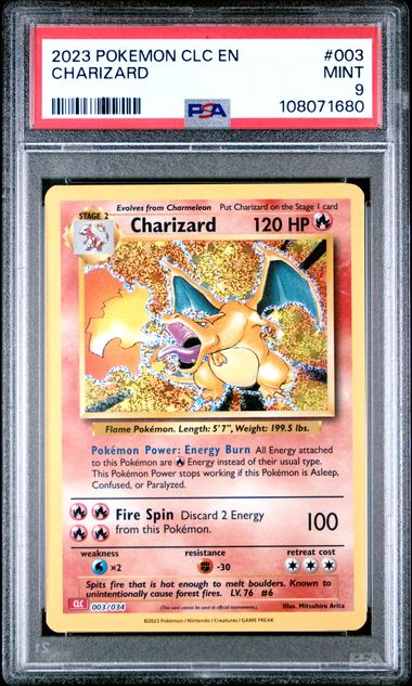 Charizard PSA 9