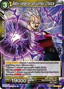 Baby Vegeta, an Unfair Choice (BT8-082) (DBS-B08)