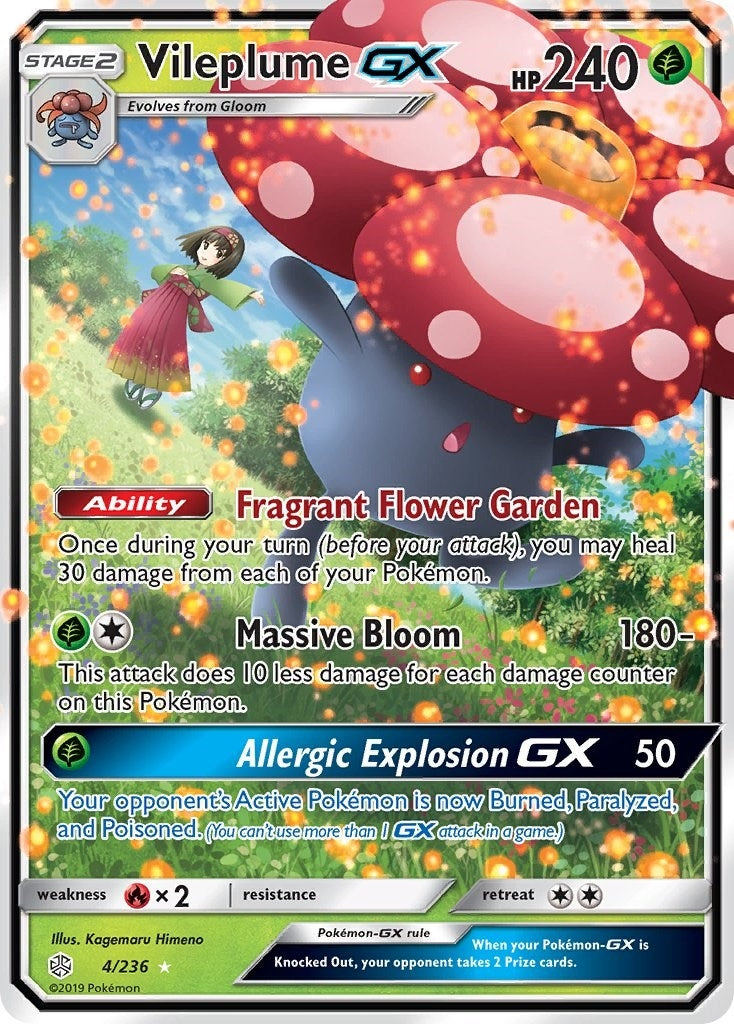Vileplume GX (4/236) (SM12)