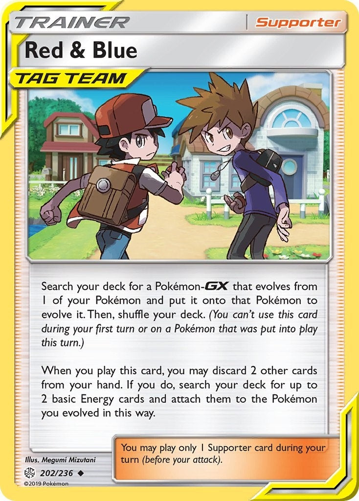 Red & Blue (202/236) (SM12)