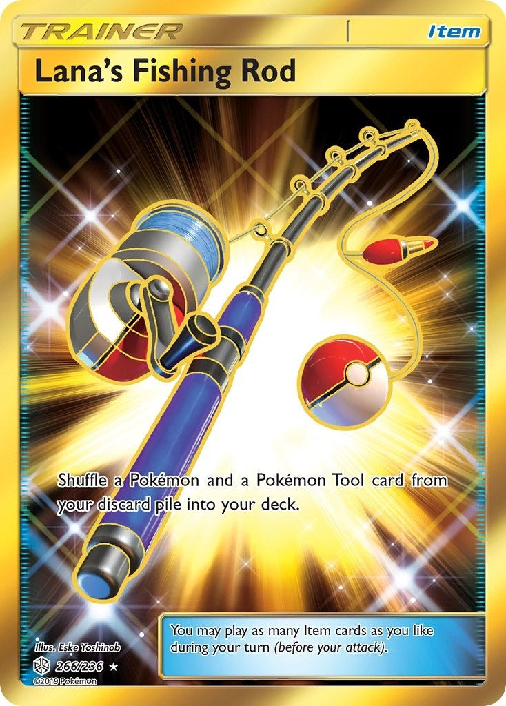 Lana's Fishing Rod (Secret) (266/236) (SM12)
