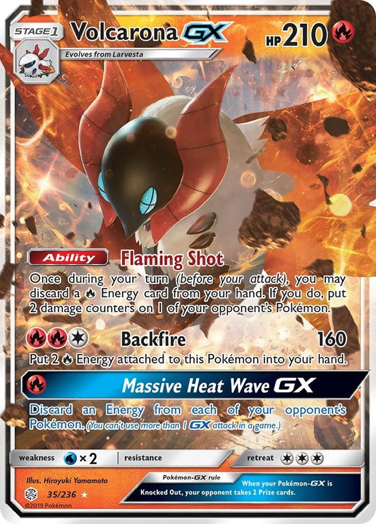 Volcarona GX (35/236) (SM12)
