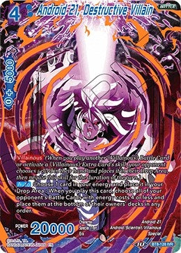 Android 21, Destructive Villain (BT8-128) (DBS-B08)