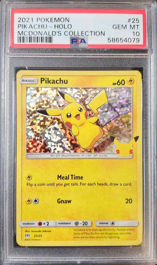 Pikachu Holo PSA 10