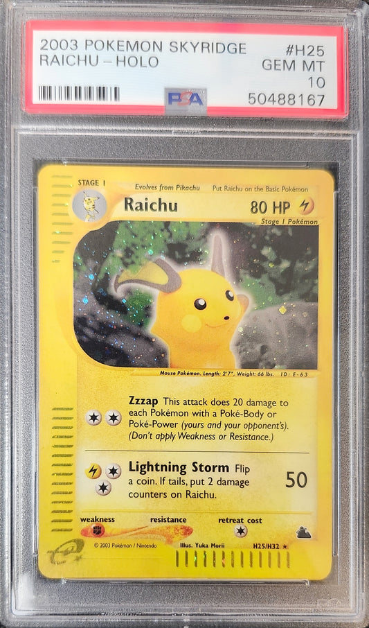 Raichu PSA 10