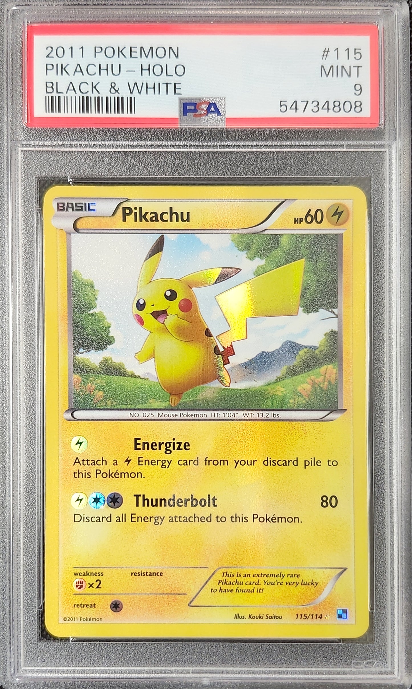 Pikachu PSA 9