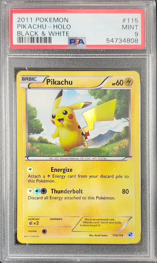 Pikachu PSA 9