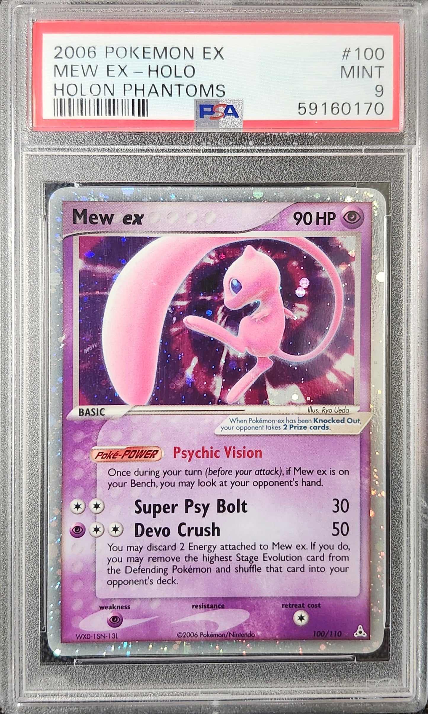 Mew EX PSA 9