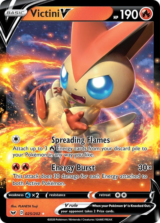 Victini V (025/202) (SWSH01)