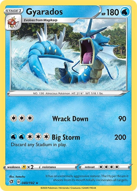 Gyarados (040/192) (SWSH02)