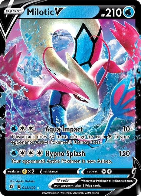 Milotic V (043/192) (SWSH02)