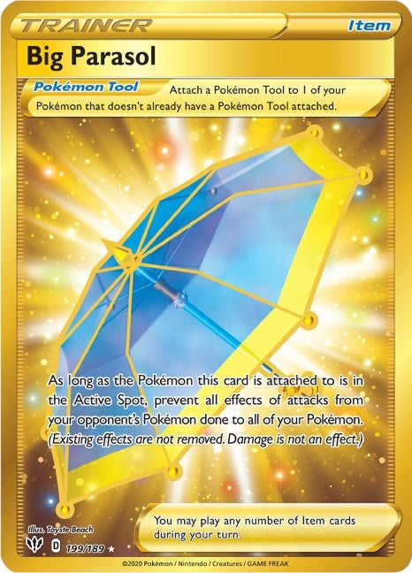 Big Parasol (Secret) (199/189) (SWSH03)