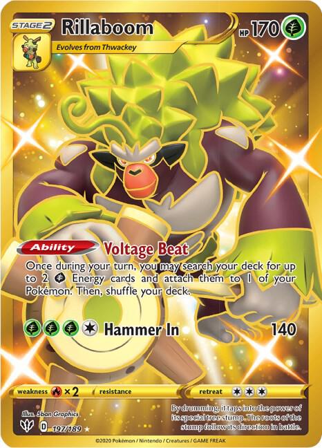 Rillaboom 197/189 - NM