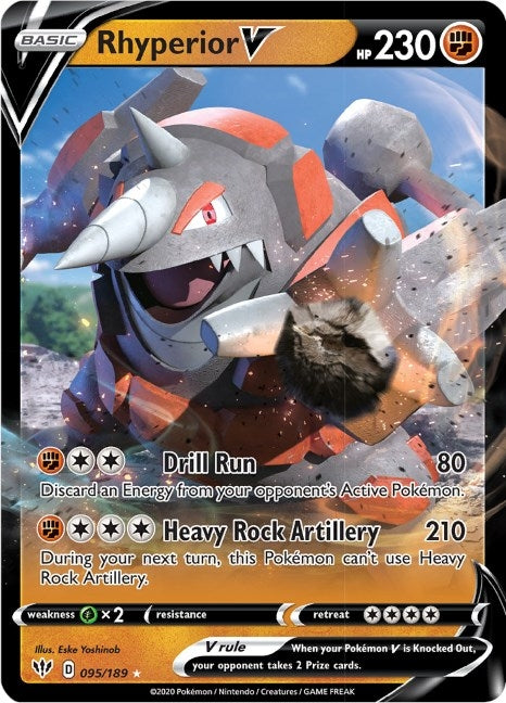 Rhyperior V (095/189) (SWSH03)