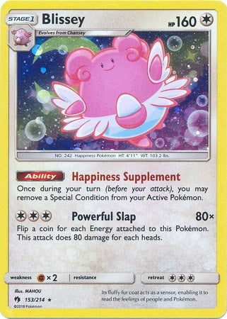 Blissey - 153/214 (Cosmos Holo) (153/214) (MCAP)