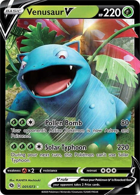 Venusaur V (01/73) (CHP)
