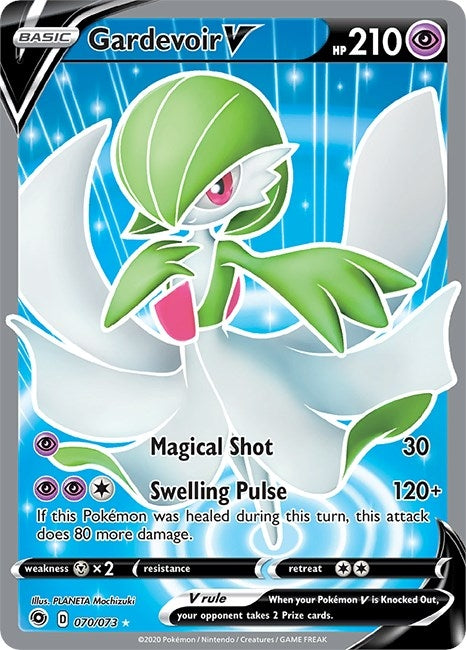 Gardevoir V (Full Art) (70/73) (CHP)