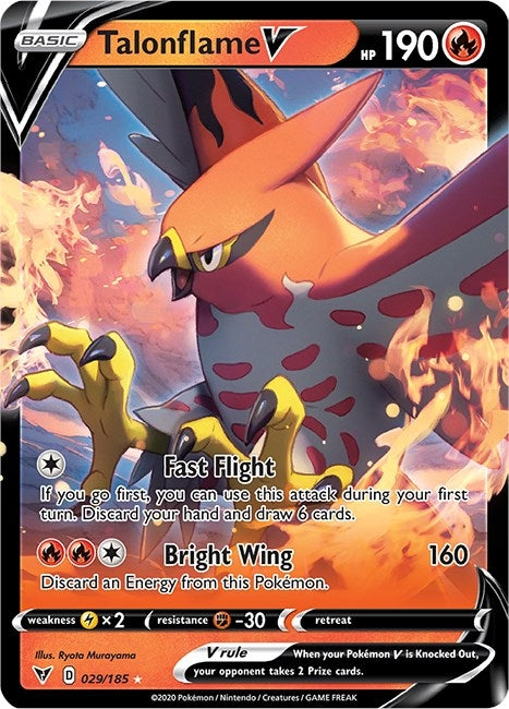 Talonflame V (029/185) (SWSH04)