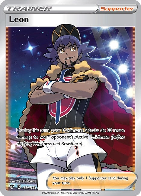 Leon (Full Art) (182/185) (SWSH04)