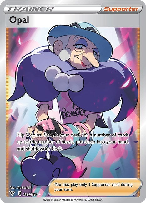 Opal (Full Art) (184/185) (SWSH04)
