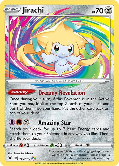 Jirachi (119/185) (SWSH04)