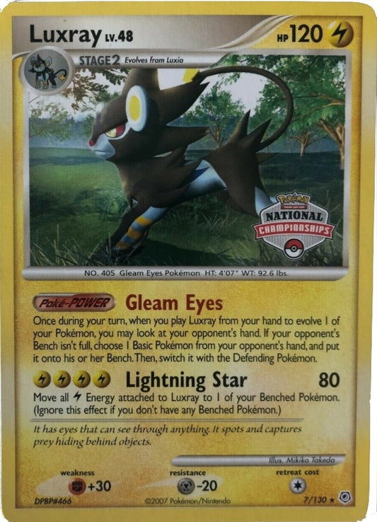 Luxray - 7/130 (National Championships) (007/130) (PR)