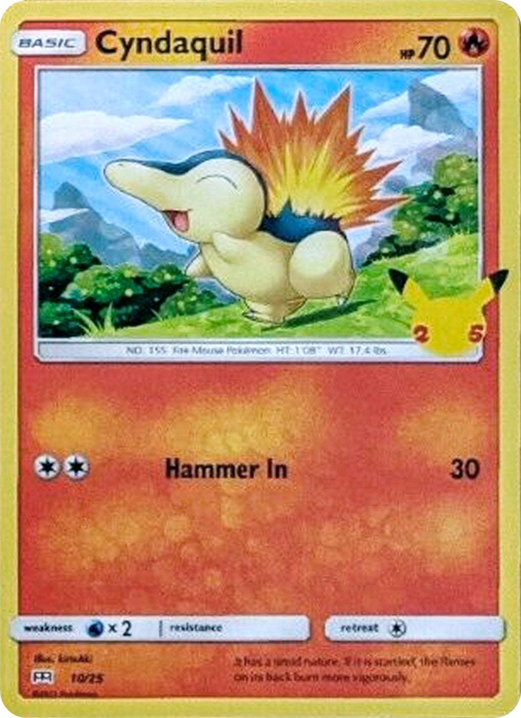 Cyndaquil (010/025) (MCD21)