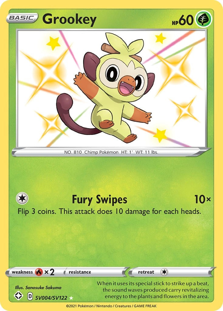 Grookey (SV004/SV122) (SHFSV)