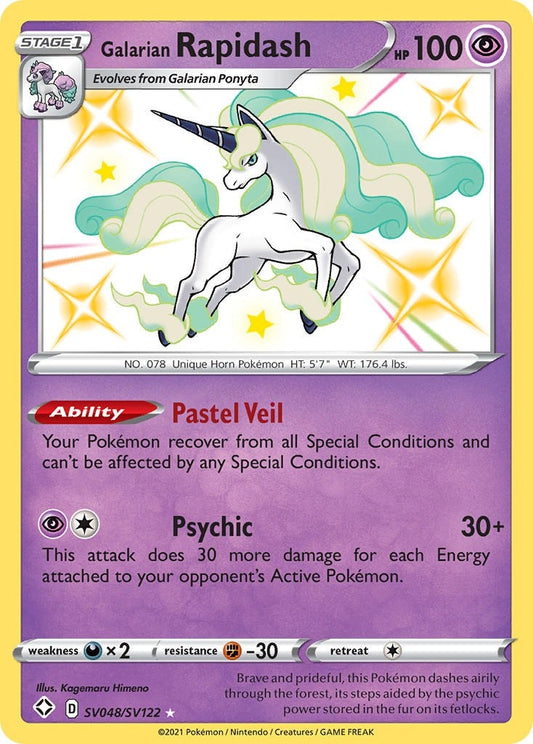 Galarian Rapidash (SV048/SV122) (SHFSV)