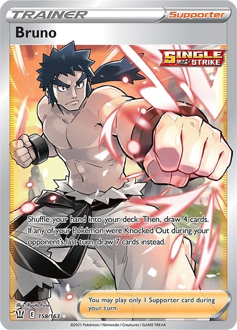 Bruno (Full Art) (158/163) (SWSH05)