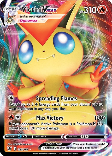 Victini VMAX (022/163) (SWSH05)