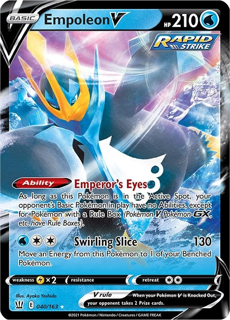 Empoleon V (040/163) (SWSH05)