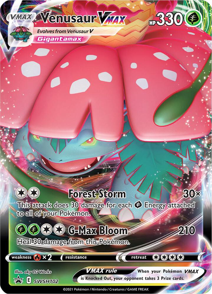 Venusaur VMAX SWSH102 - NM