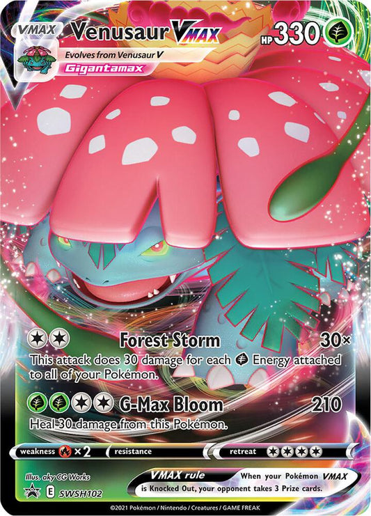Venusaur VMAX SWSH102 - NM