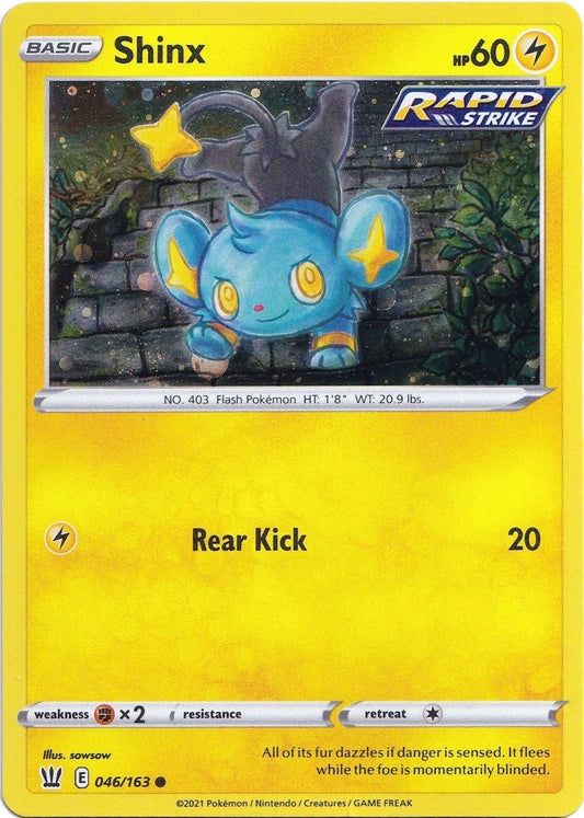Shinx - 046/163 (Cosmos Holo) (046/163) (MCAP)