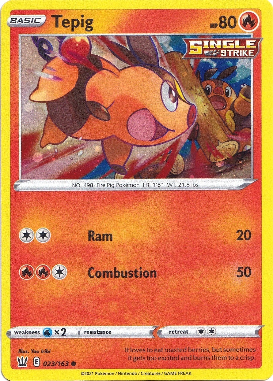 Tepig - 023/163 (Cosmos Holo) (023/163) (MCAP)