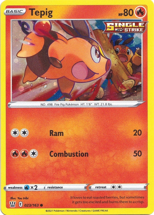 Tepig - 023/163 (Cosmos Holo) (023/163) (MCAP)
